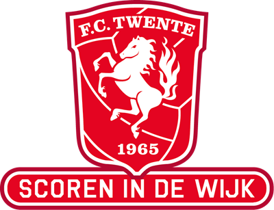 Logo FC Twente. Scoren in de wijk. 